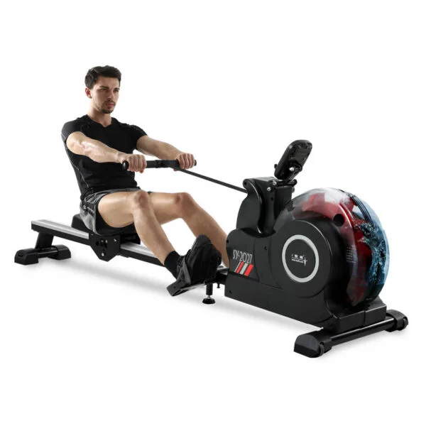 Foldable Water Rowing Machine for Home Cardio