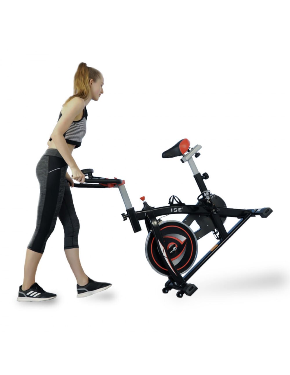 10 kg Flywheel Indoor Exercise Bike - Image 18