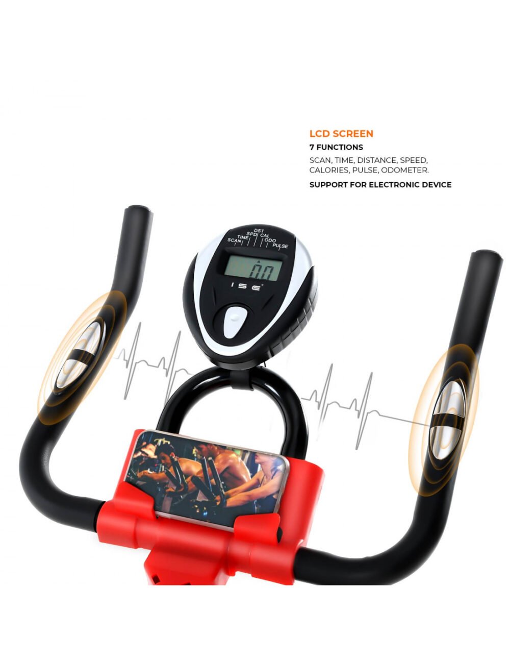 10 kg Flywheel Indoor Exercise Bike - Image 10