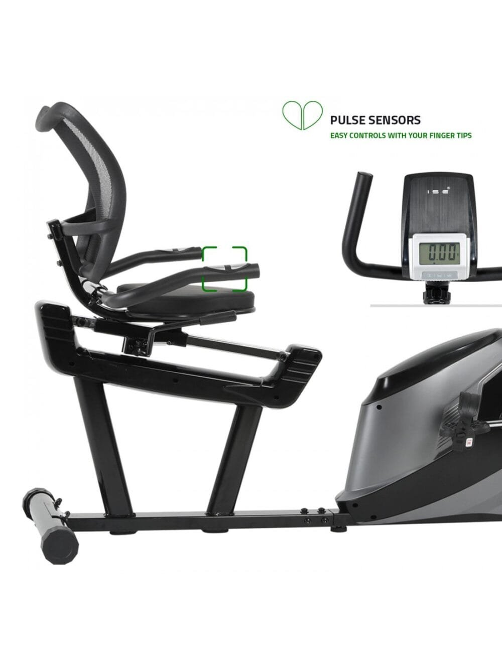 Recumbent Magnetic Exercise Bike with 8 Resistance Levels - Image 22
