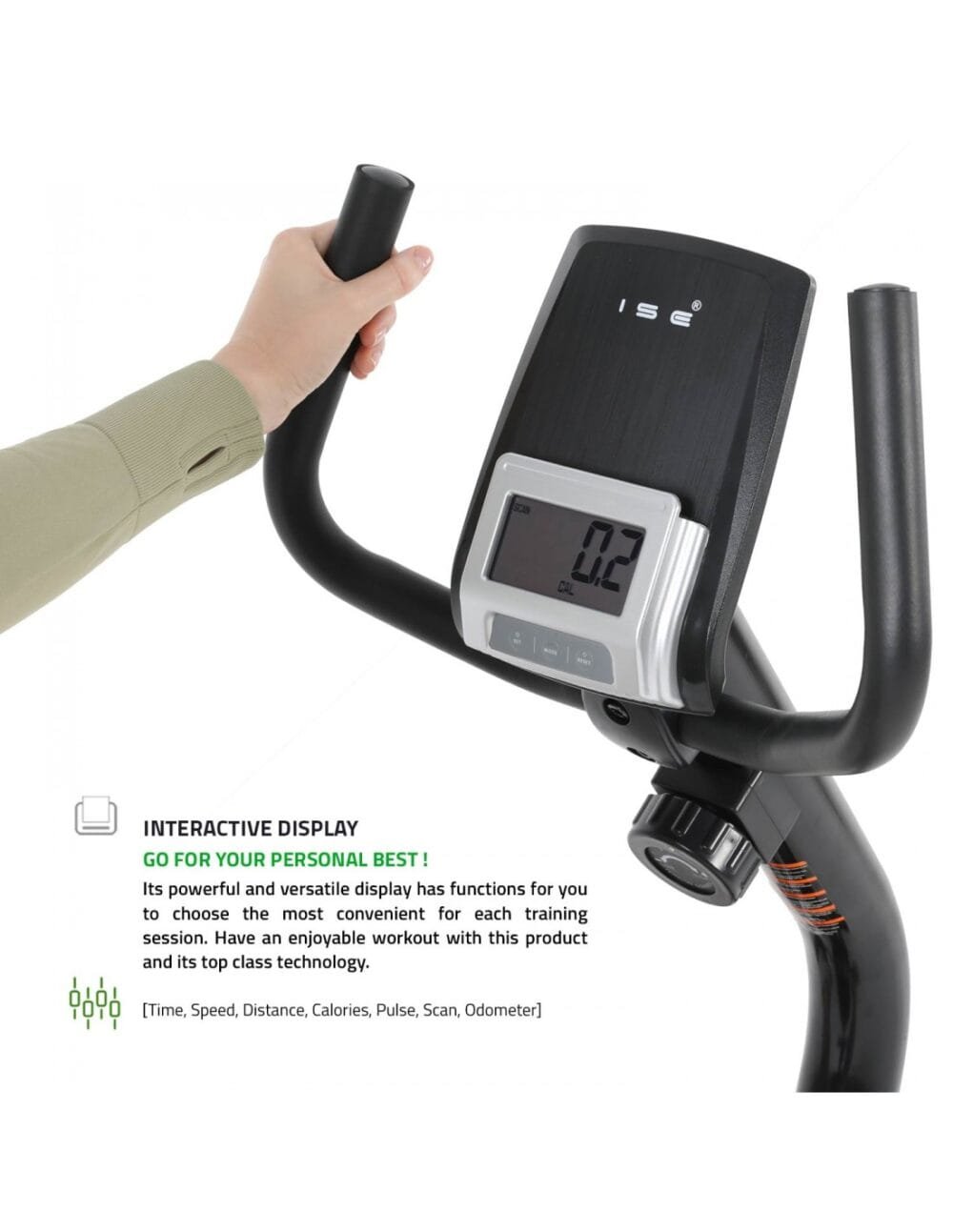 Recumbent Magnetic Exercise Bike with 8 Resistance Levels - Image 17