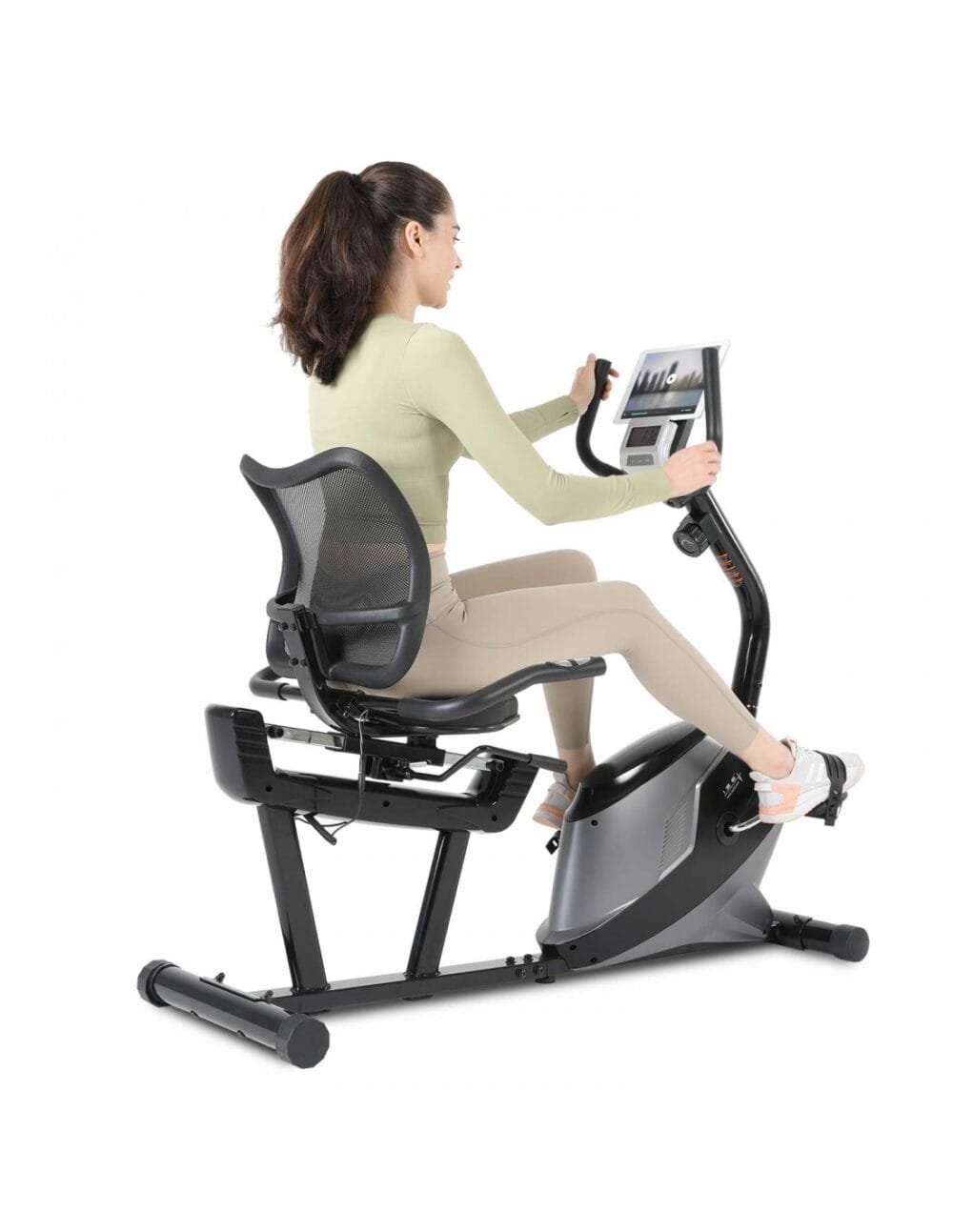 Recumbent Magnetic Exercise Bike with 8 Resistance Levels - Image 25