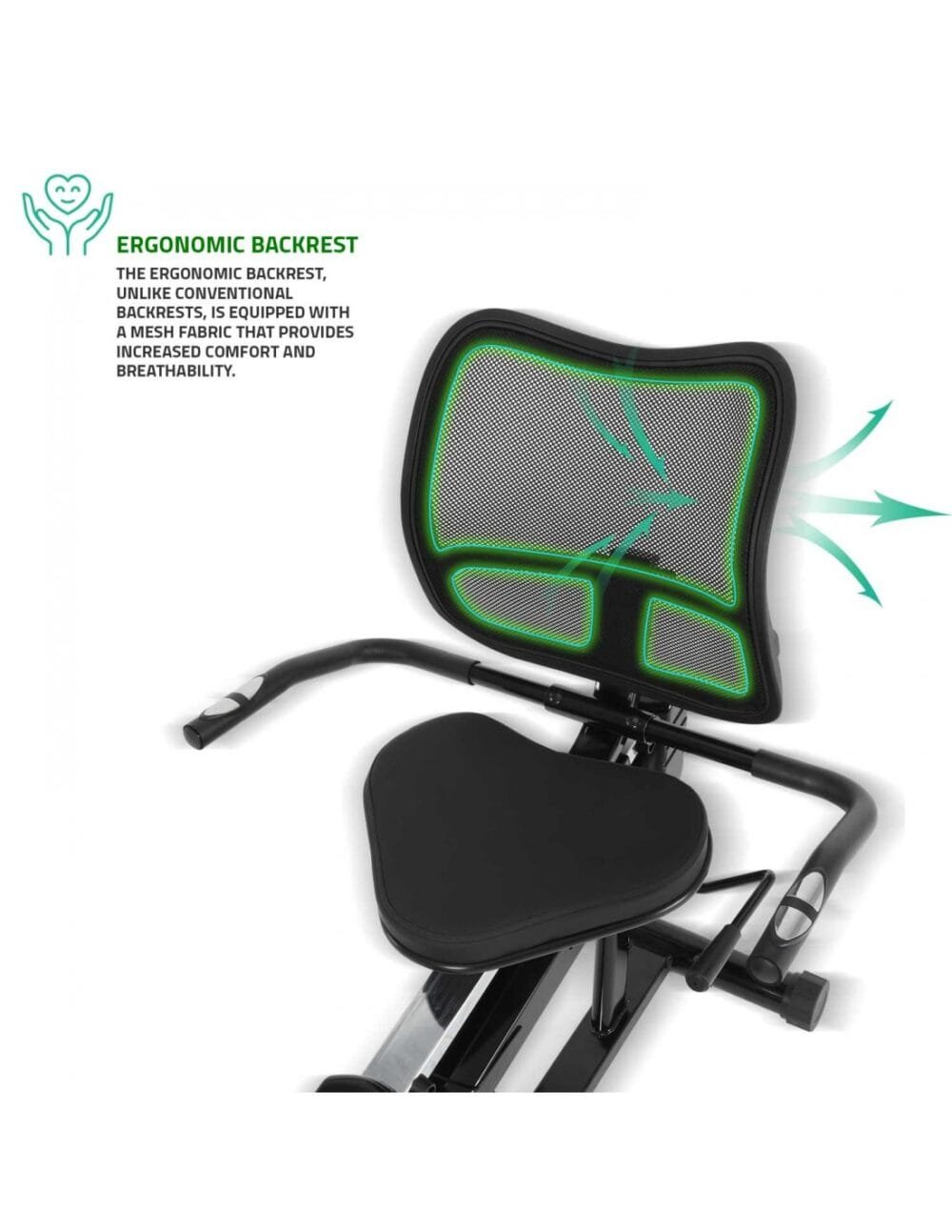 Recumbent Magnetic Exercise Bike with 8 Resistance Levels - Image 23