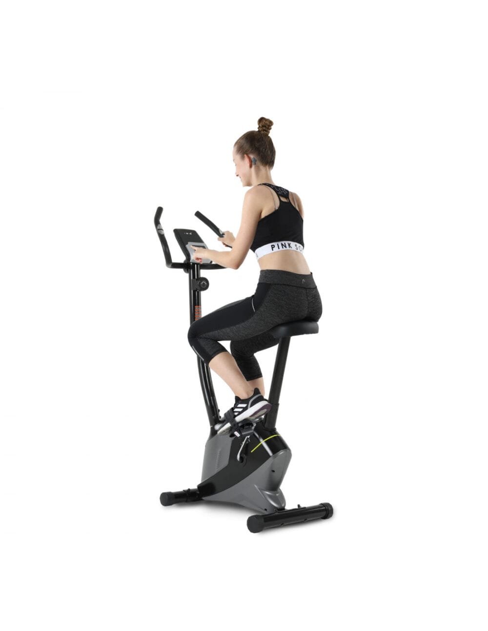Manual Upright Exercise Bike with Adjustable Resistance - Image 11