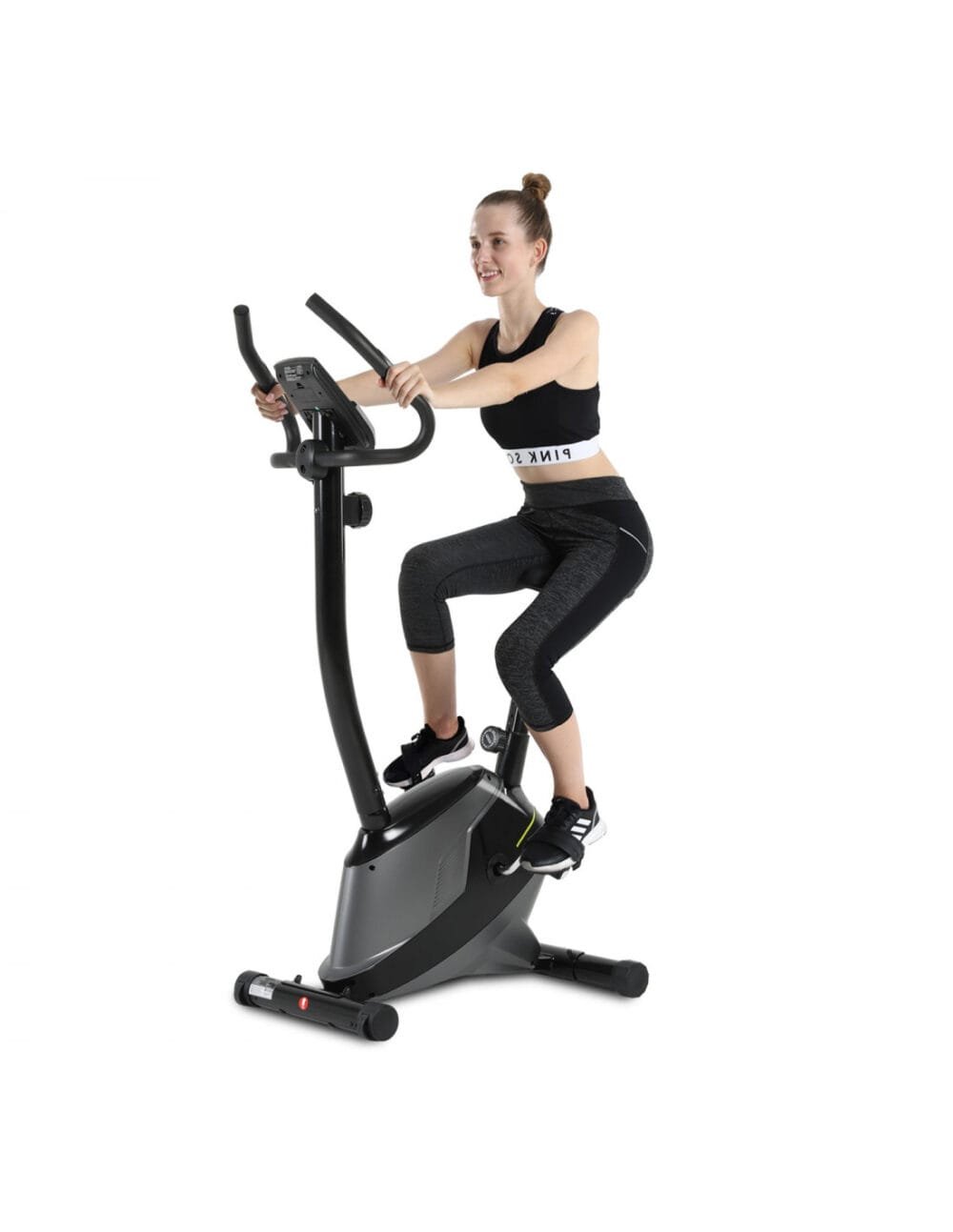 Manual Upright Exercise Bike with Adjustable Resistance - Image 12